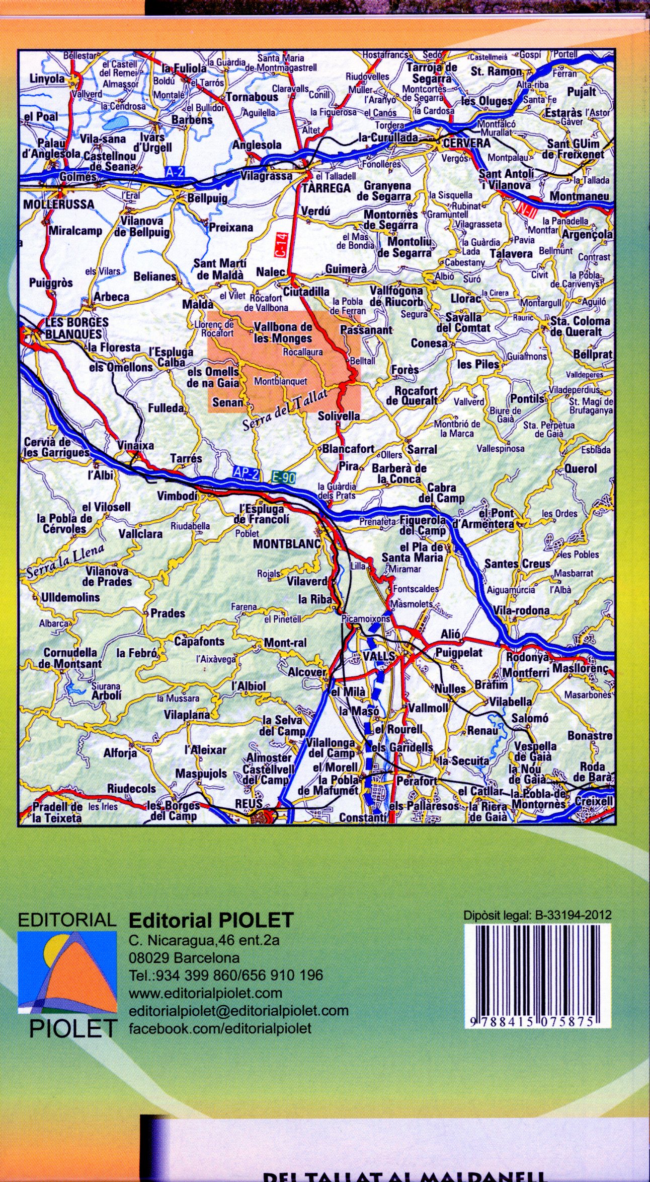Del Tallat al Maldanell : Vallbona de les Monges Rocallaura Montblanquet - Miniatura 2